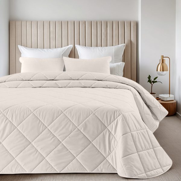 Edredão Com Almofadas Cheias Nali Pérola